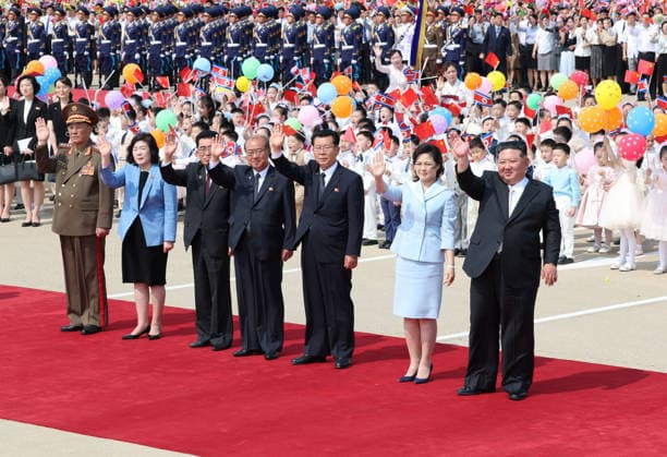 North Korea, departure of Xi Jinping from Pyongyang