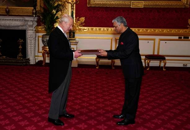 Royals, King Charles III audience at Buckingham Palace in London
