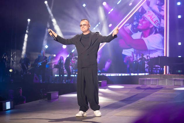 Music, Gigi D Alessio concert in Caseta