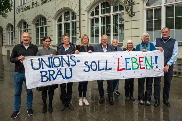 Bavaria, citizens' initiative Save the Unionsbräu in Munich, Haidhausen