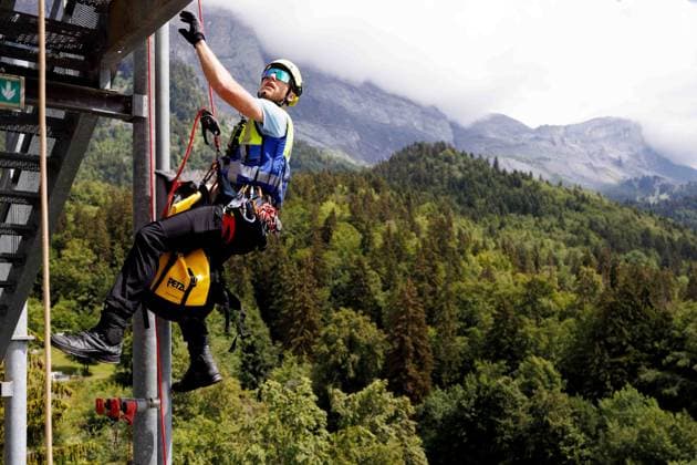 France, preparations before the G7 summit in Evian-les-Bains