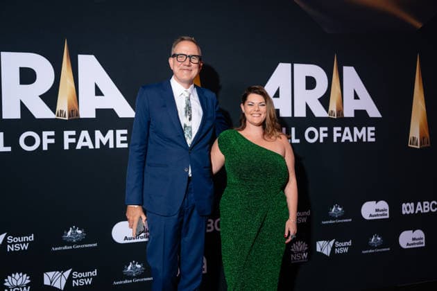 Red Carpet, ARIA Awards Hall of Fame Event in Sydney