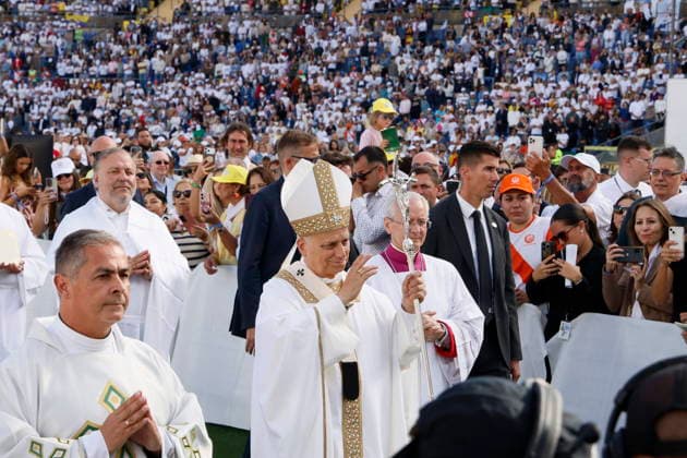 Spain, Pope Leo XIV Pope Leo XIV celebrates Holy Mass in Las Palmas, Gran Canaria