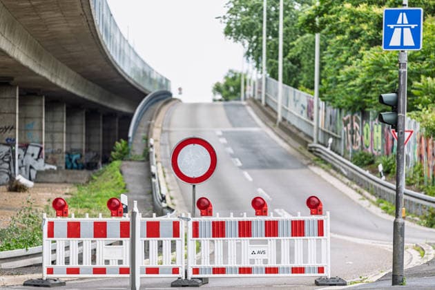 NRW, full closure of the north bridge in Bonn