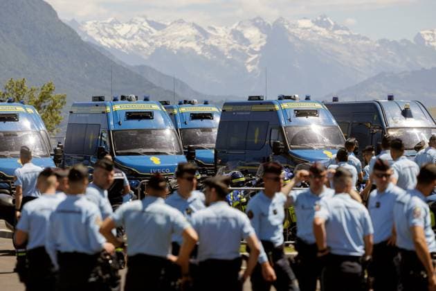 France, security precautions ahead of G7 summit in Evian-les-Bains