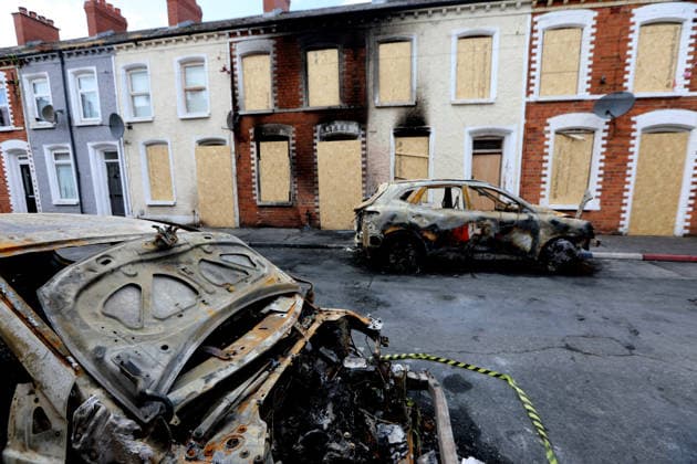 Great Britain, Northern Ireland, Impressions after racist riots in Belfast