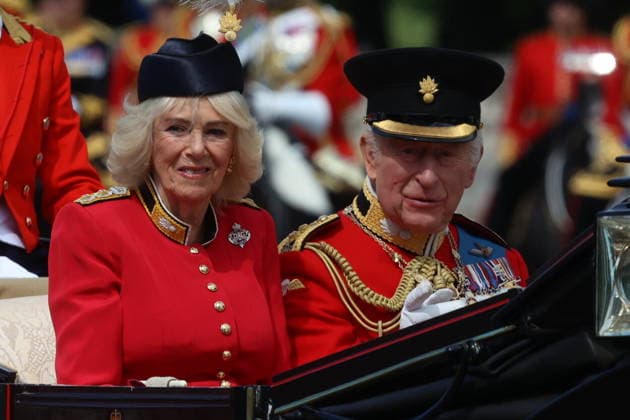Royals, Great Britain, Trooping the Colour in London