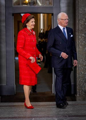 Royals, Sweden, Queen Silvia and King Carl Gustaf celebrate their golden wedding anniversary