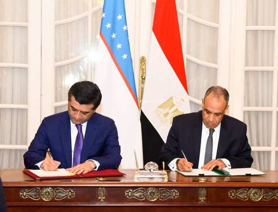Egypt, Badr Abdel-Aty receives Bakhtiar Saidov in Cairo