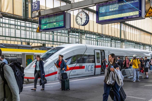 Deutsche Bahn posted a profit in its core business in the first half of 2026, archive images