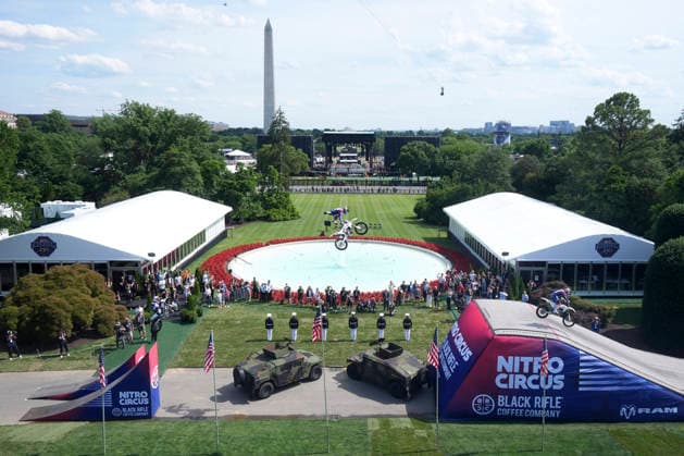 USA, kick-off event before UFC fight at the White House in Washington DC
