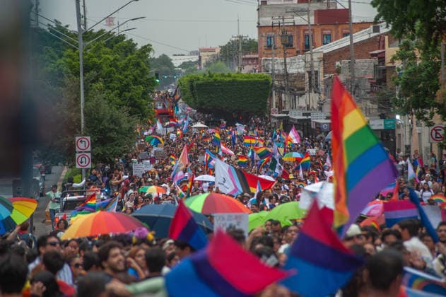 Mexico, Pride Parade in Queretaro