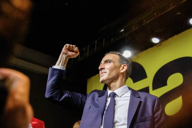 France, Raphaël Glucksmann election campaign event in Paris