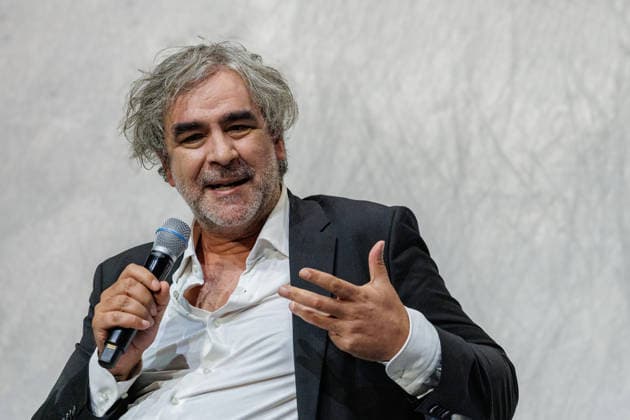 Arts, Deniz Yücel as a guest at the Düsseldorfer Schauspielhaus