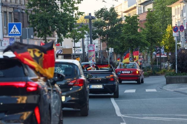 NRW, FIFA World Cup 2026, motorcade in Solingen
