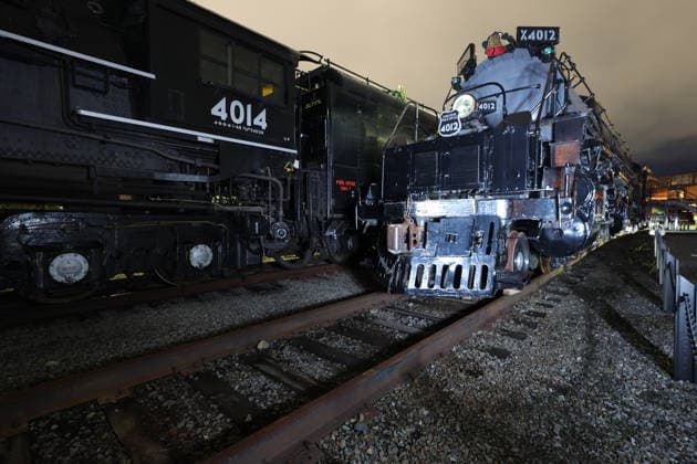 USA: Union Pacific is celebrating the 250th anniversary of the USA with a tour of the Big Boy steam locomotive in Scranton