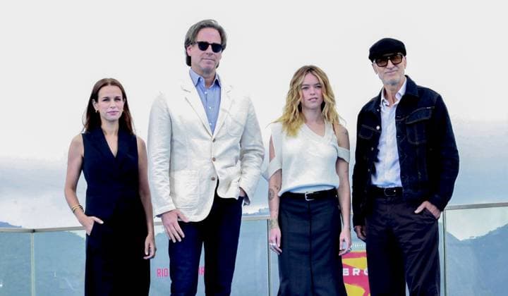 Film, Supergirl photocall in Rio de Janeiro