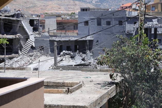 The Middle East conflict, Lebanon, impressions from Sohmor
