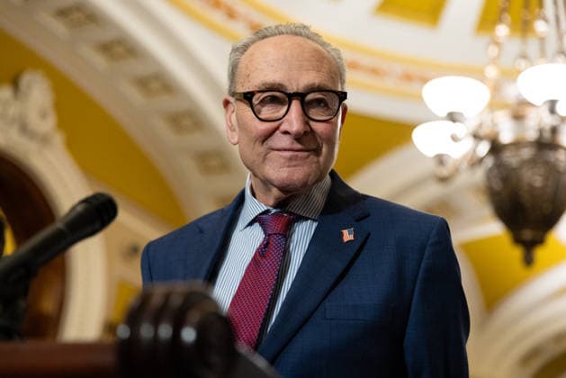 USA: Chuck Schumer’s press conference in Washington DC
