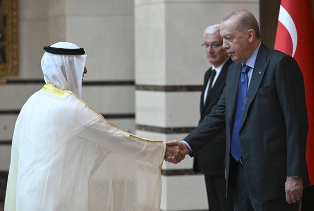 Turkey: Recep Tayyip Erdogan meets ambassadors in Ankara