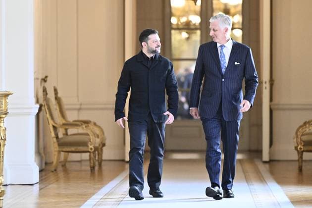 Royals, Belgium: King Philippe welcomes Volodymyr Zelenskyy
