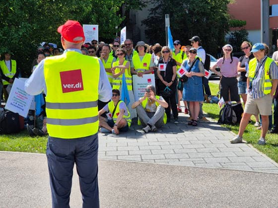 Bavaria: Warning strike at Bayerischer Rundfunk in Munich
