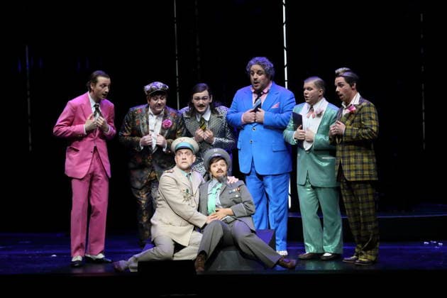 Arts, Zar and Zimmermann: photo shoot at the Deutsche Oper Berlin