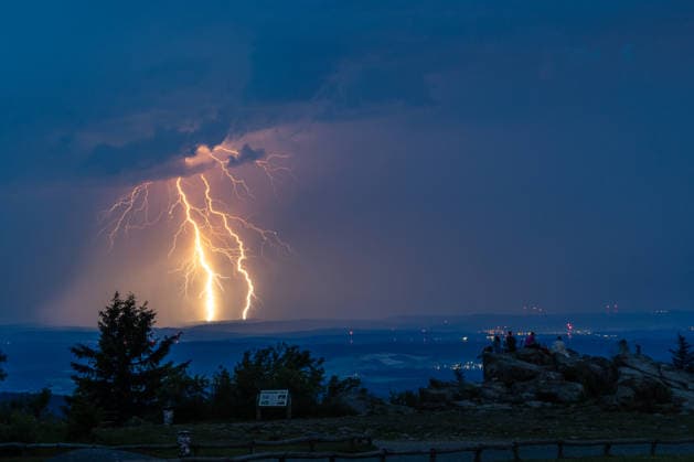 Severe weather in Hesse