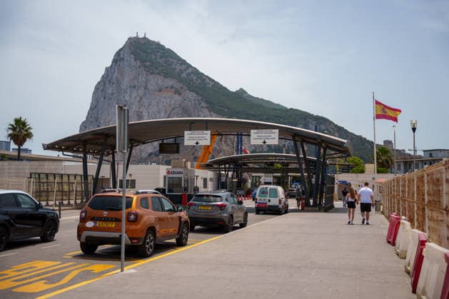 Border controls between Spain and Gibraltar lifted, archive images