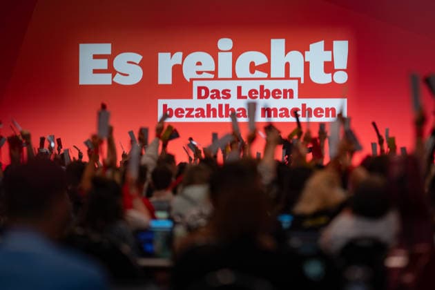 Brandenburg, The Left’s federal party conference in Potsdam, Day 2