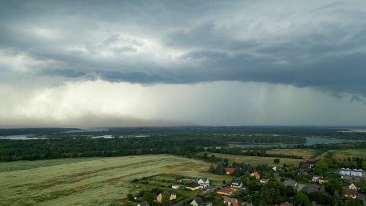 Saxony, thunderstorms in northern Saxony