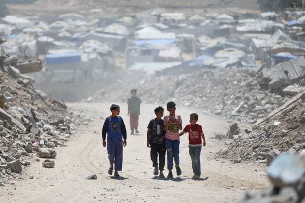 The Middle East conflict, Gaza, impressions from the Bureij refugee camp