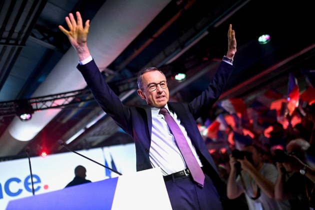 France: Bruno Retailleau’s election campaign in Paris