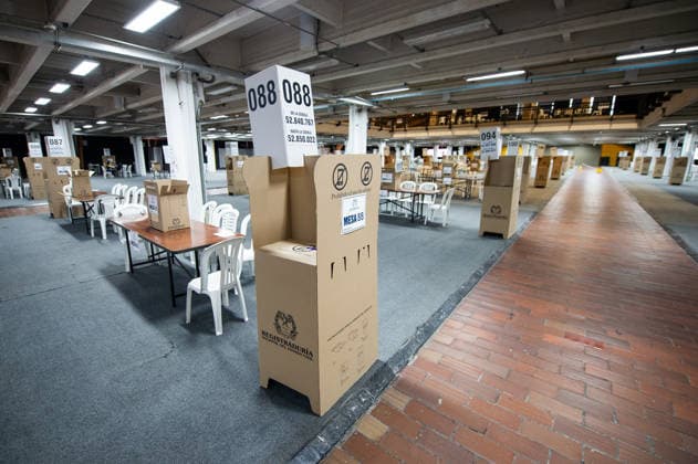 Colombia: Preparations ahead of the presidential run-off on 21 June in Bogotá