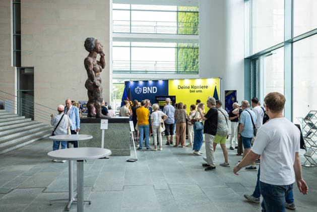 Berlin, Open Day at the Federal Chancellery