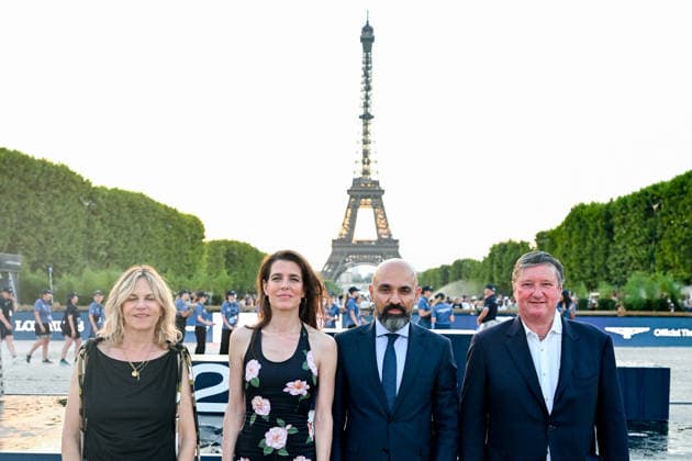 Celebrities at the Longines Global Champions Tour in Paris