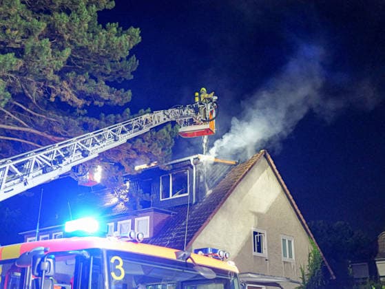 Lower Saxony, flat fire in Hanover