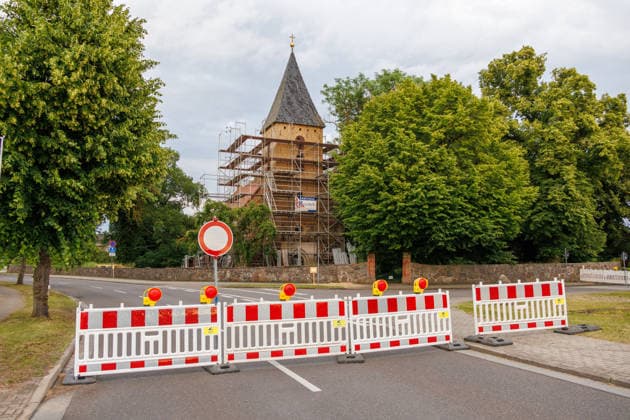 Mecklenburg-Western Pomerania, Church in Papendorf at risk of collapse