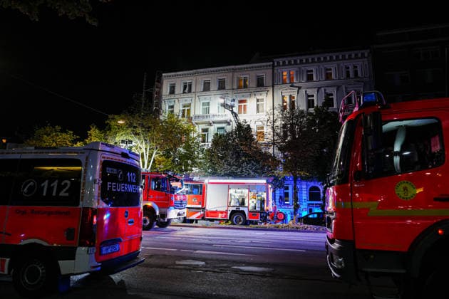 Hamburg: Basement fire at a hotel in St. Georg