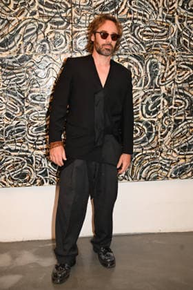 Milan Fashion Week, guests at the Simon Cracker fashion show