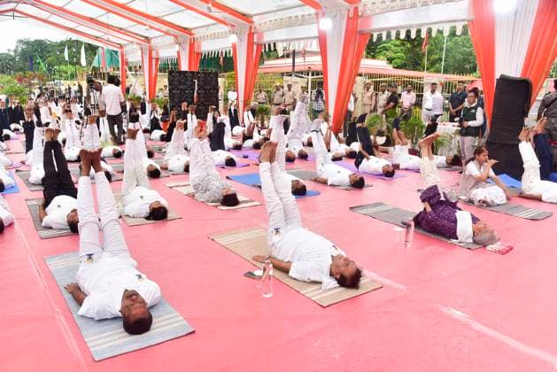 International Yoga Day, mass event in Guwahati