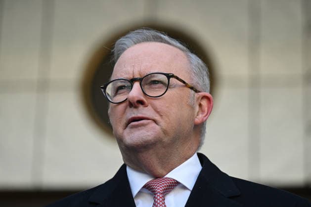 Australia, press conference with Anthony Albanese in Canberra