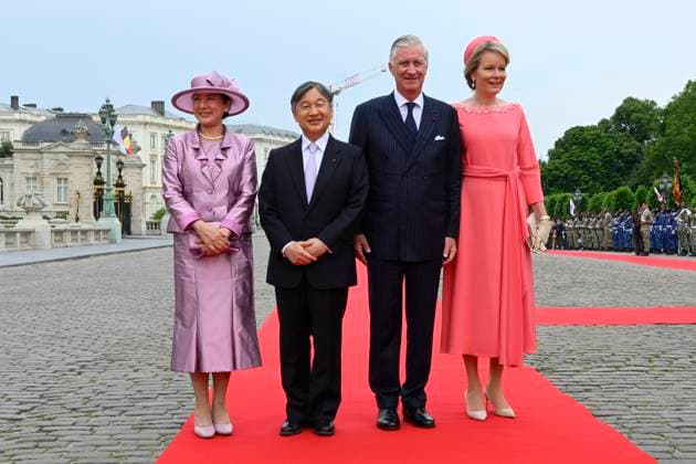 Royals, Belgium, State Visit by Emperor Naruhito and Empress Masako, Day 4