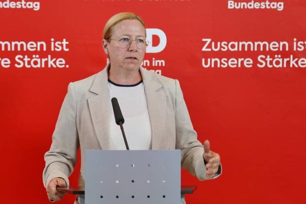 Berlin, SPD parliamentary group meeting