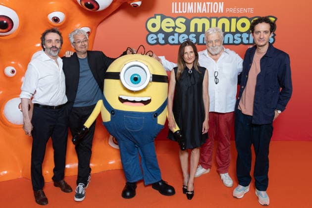 Film, Minions and Monsters Premiere in Paris