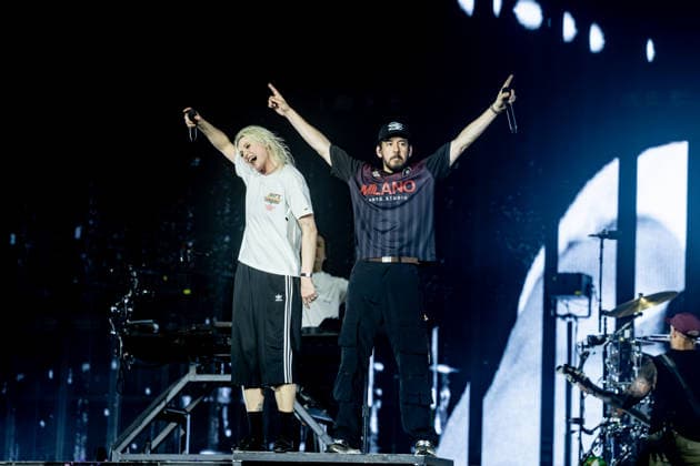 Music, Linkin Park concert in Madrid
