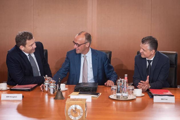 Germany, Federal Government cabinet meeting in Berlin
