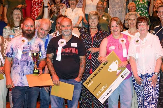 Royals: Princess Laurentien of the Netherlands presents the Language Heroes Award in Amersfoort