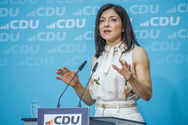Berlin: Carsten Linnemann and Katherina Reiche at a CDU workshop discussion on Germany as an industrial hub