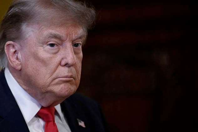 USA: Donald Trump attends the Senate Steering Committee lunch at the US Capitol in Washington